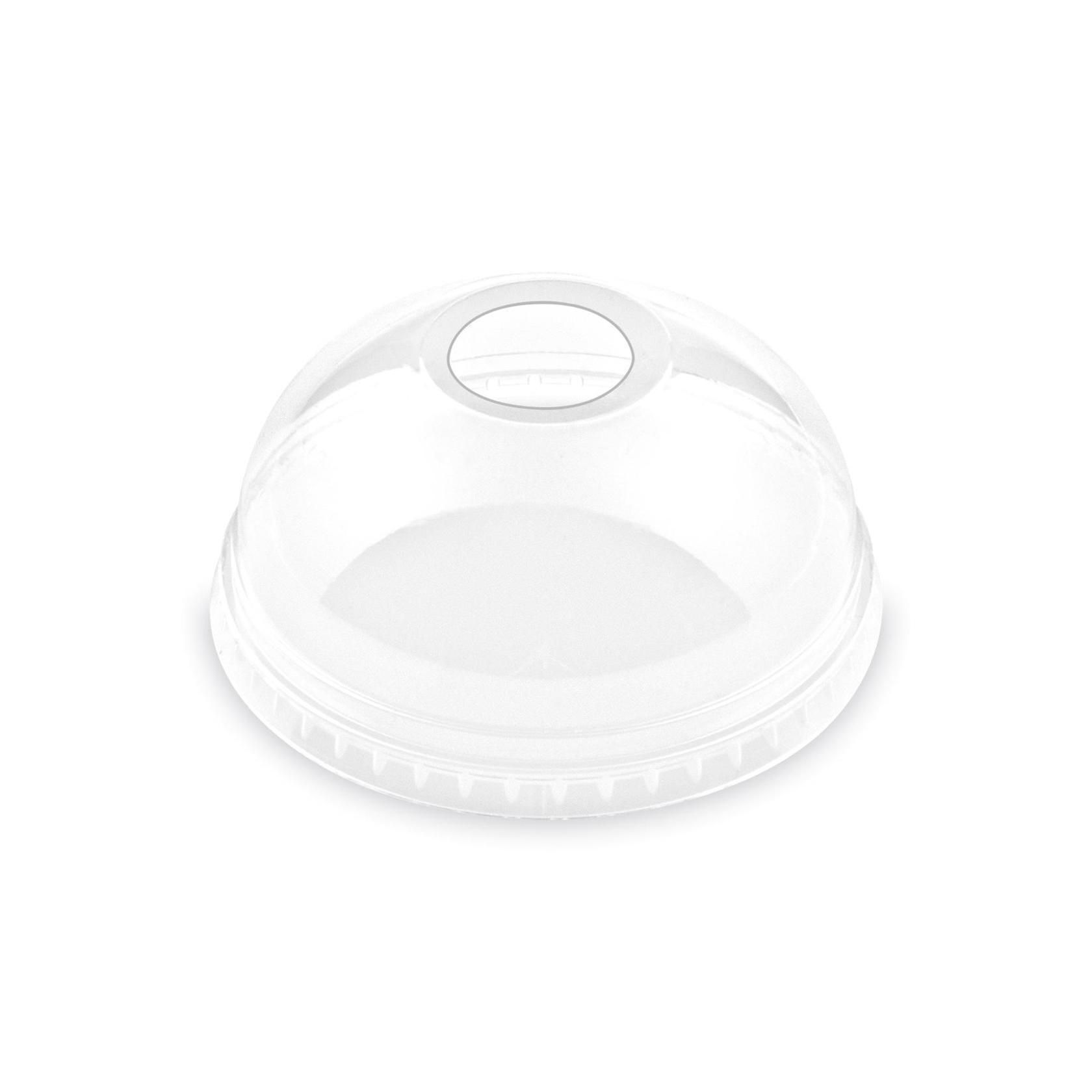 Viečko na pohár PET vypuklé 95mm s otv. /50ks Viečko na pohár PET vypuklé 95mm s otv. /50ks