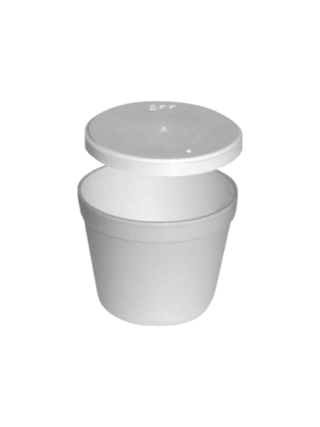 Miska TERMO okrúhla XPS 460ml + viečko von /25+25ks