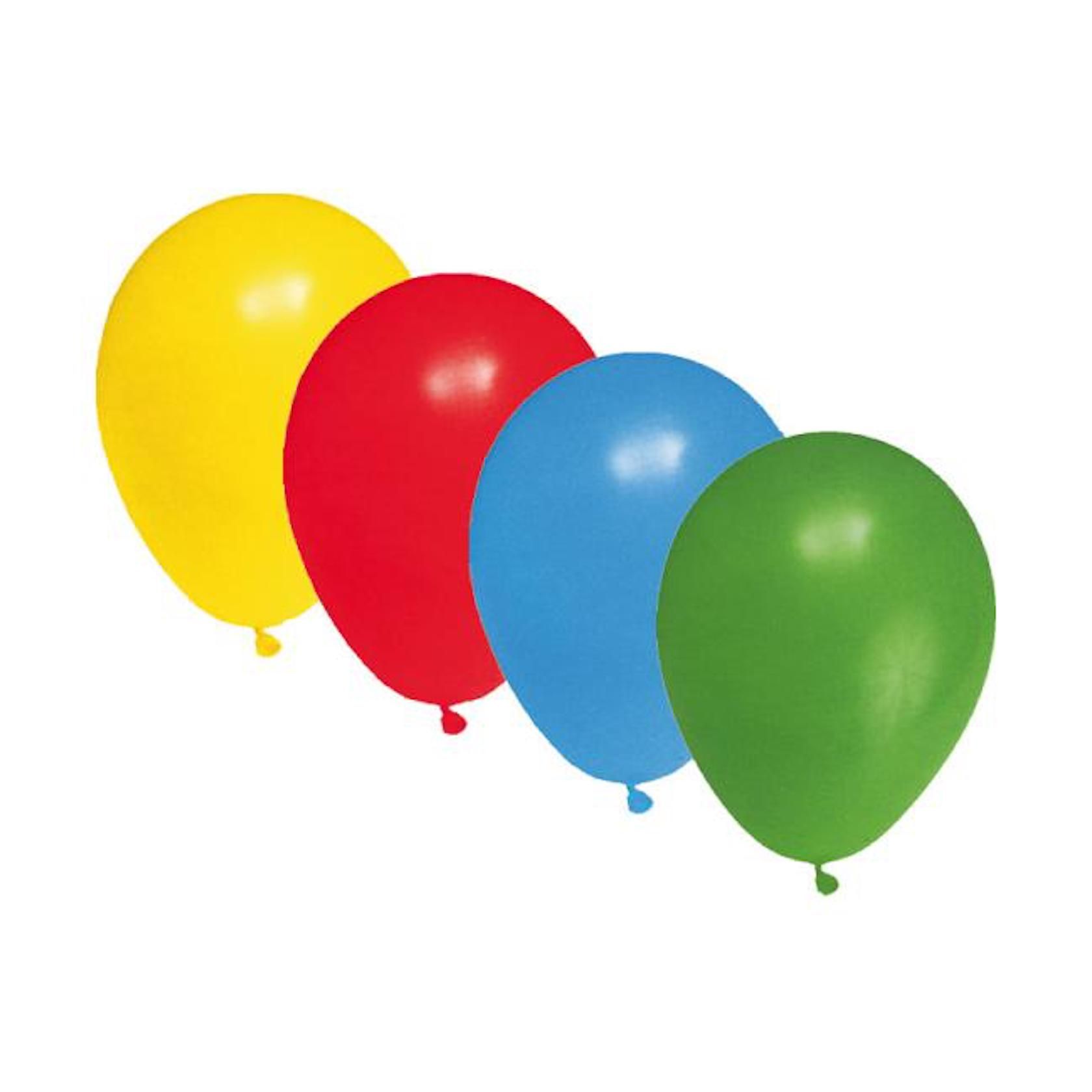 Balón 25cm farebný M /20ks Balón 25cm farebný M /20ks