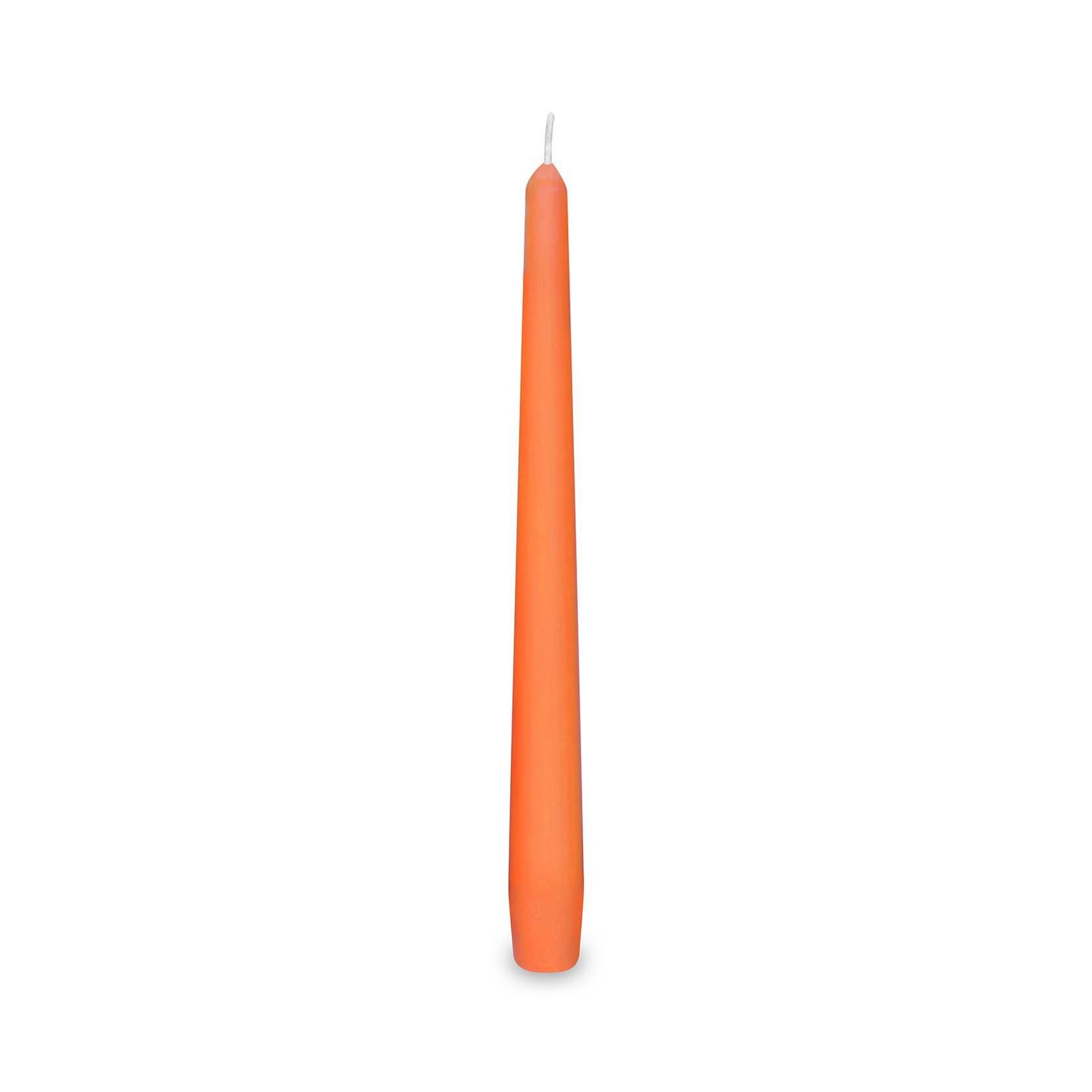 Sviečka kónická oranžová /10ks