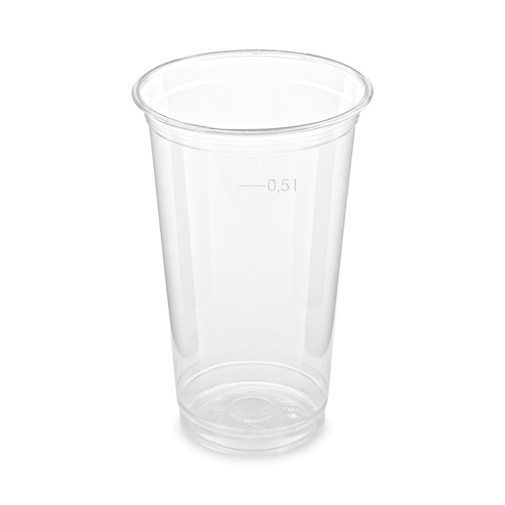 Pohár PET 0,5l priehľadný /50ks Pohár PET 0,5l priehľadný /50ks