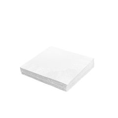 Servítky 24x24cm /2vrst. /250ks biele Servítky 24x24cm /2vrst. /250ks biele