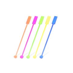 Miešadlo LONGDRINK s metalízou 200mm /100ks 