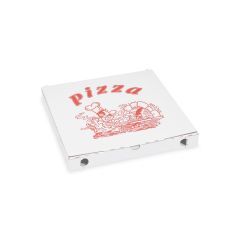 Krabica na pizzu 24x24x3cm/100ks lepenková MOTÍV