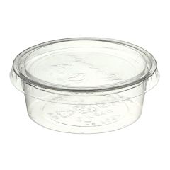 Dressingová miska 50ml priesvitná + viečko /50ks