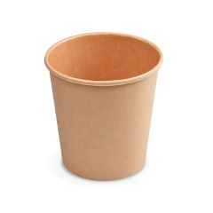 Papierová miska okrúhla hnedá 750ml /50ks Papierová miska okrúhla hnedá 750ml /50ks