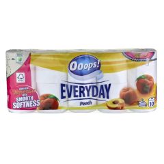 Toaletný papier Ooops 3vrstv. Vanessa broskyňa 10ks Toaletný papier Ooops 3vrstv. Vanessa broskyňa 10ks