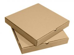Krabica na pizzu 32x32x3cm/100ks lepenková hnedá