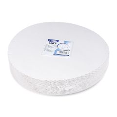 Dekor.podložka lepenka biela 28cm /100ks