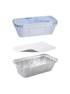 ALUmisa hranatá 720ml 20 x 11,2 x 5,4cm /5 sád ALUmisa hranatá 720ml 20 x 11,2 x 5,4cm /5 sád