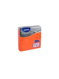 Servítky 33x33cm /2vrst. / 50ks oranžové Servítky 33x33cm /2vrst. / 50ks oranžové