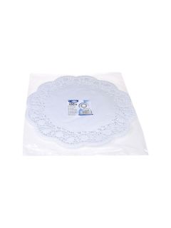 Dekor.krajky okrúhle 40cm /100ks