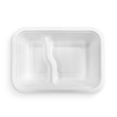 Menu box 2 dielny z cukrovej trstiny 1200ml / 50ks Menu box 2 dielny z cukrovej trstiny 1200ml / 50ks