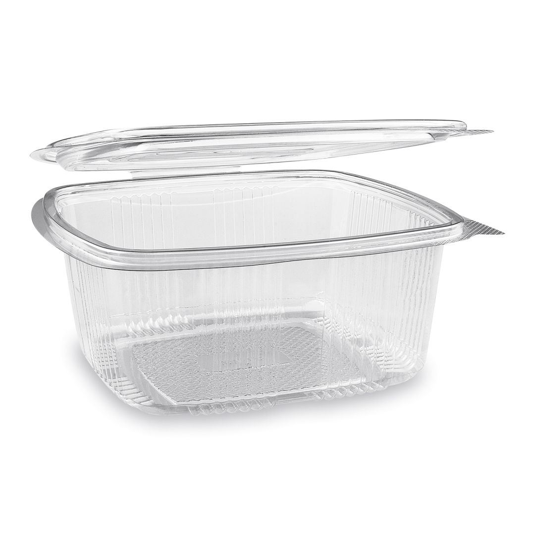 Miska hranatá s viečkom 500ml /10ks PET Miska hranatá s viečkom 500ml /10ks PET