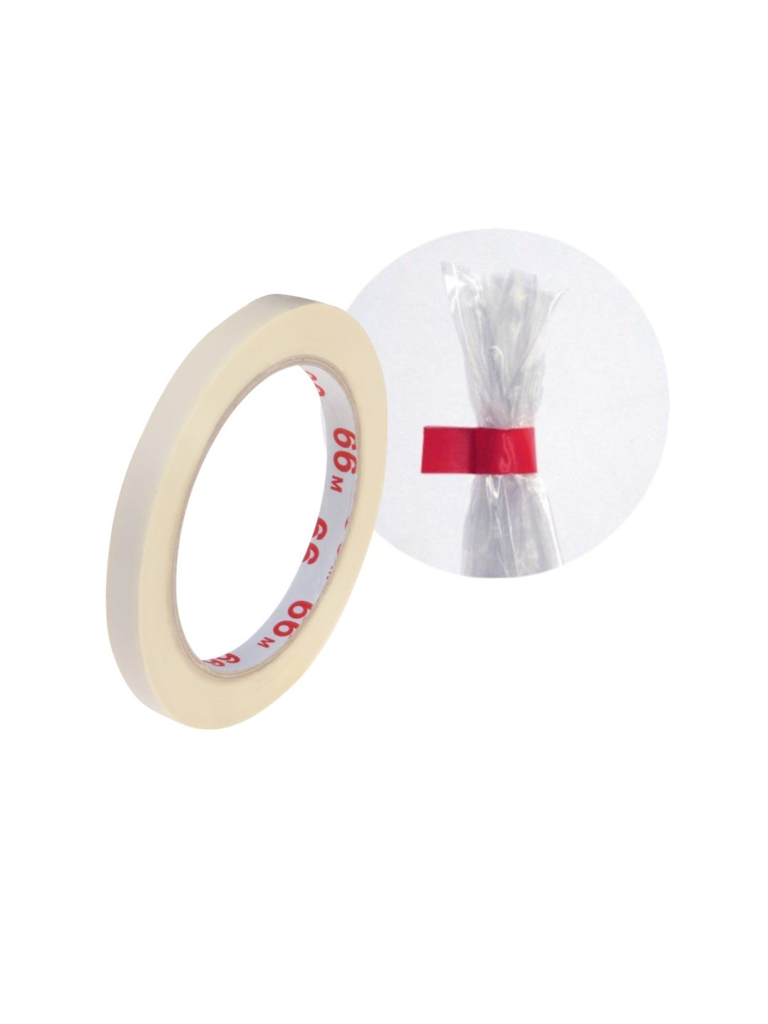 Lepiaca páska 9mm x 66mm priesvitná