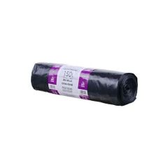 Vrece zaťahovacie 150L / 80x100cm / čierne 10ks Vrece zaťahovacie 150L / 80x100cm / čierne 10ks
