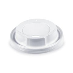 Viečko na pap. pohár biele 80mm vypuklé /100ks Viečko na pap. pohár biele 80mm vypuklé /100ks